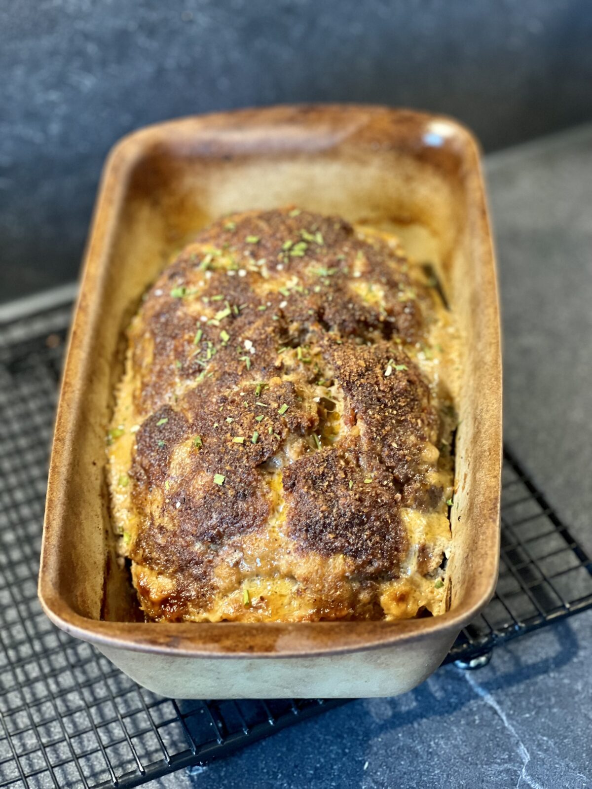 Pampered Chef Hackbraten Rezept Backofen vom Zauberkasten
