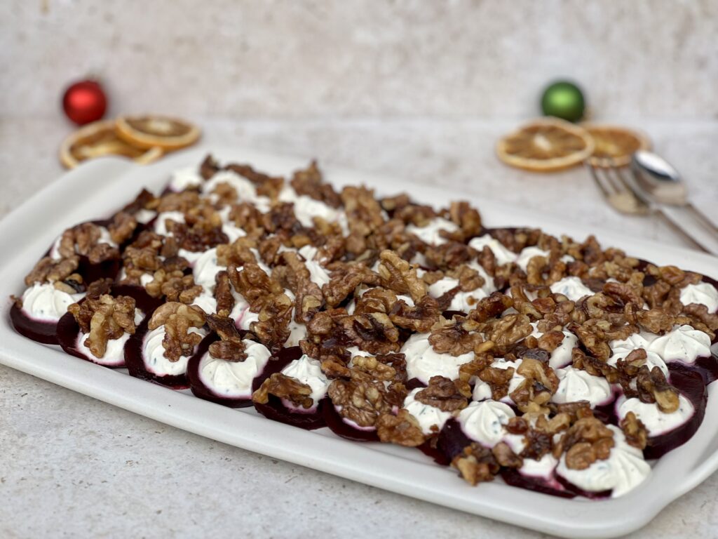 Rote Bete Caprese Vorspeise Rezept Servierzauberer