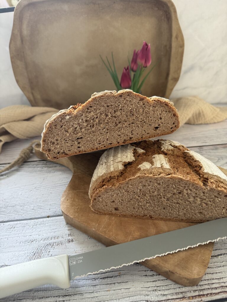Dinkel Roggen Vollkornbrot Brotrezept vom Ofenzauberer